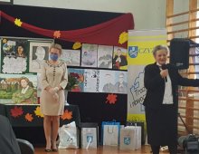 Podsumowanie projektu "Patroni i autorytety uczniów" 22.11.2021.