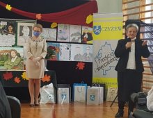 Podsumowanie projektu "Patroni i autorytety uczniów" 22.11.2021.