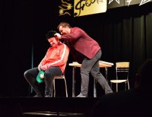 Kabaret "Czwarta Fala" w czyżewskim GOK-u 03.02.2019.