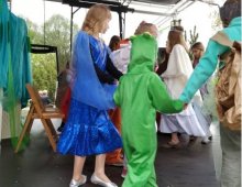 Gościnnie na "Jarmarku Św. Wojciecha" w Muzeum Rolnictwa w Ciechanowcu 28.04.2019.