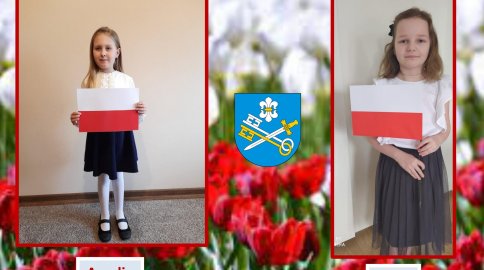 Portret z flagą Polski - GOK Czyżew świętuje 3 Maja 2021